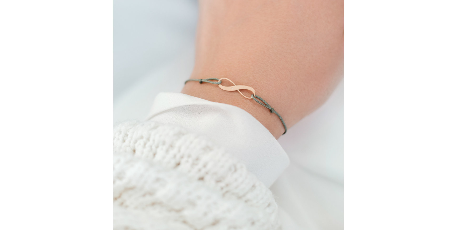 Diamond bracelet Infinity
