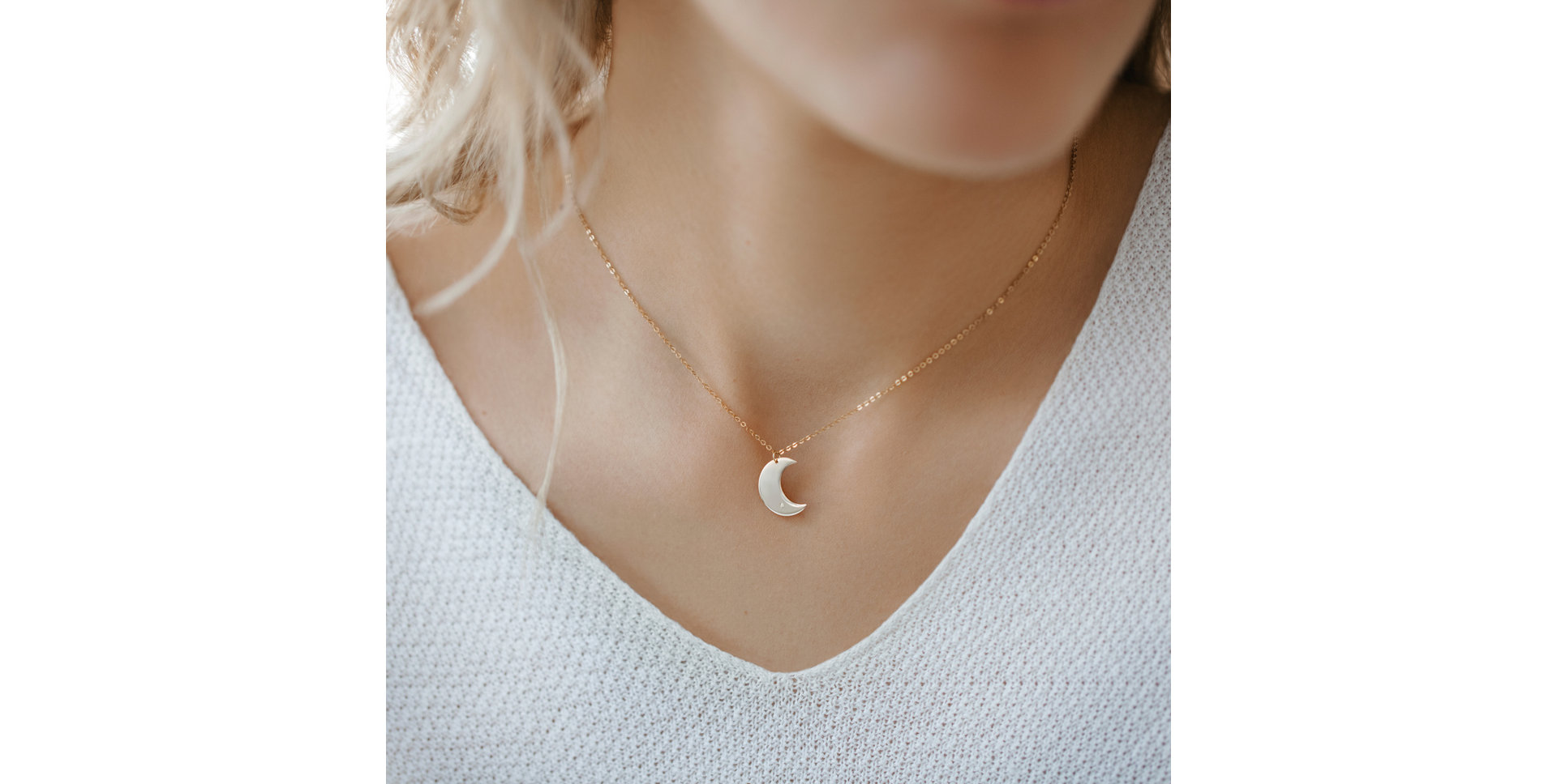 Diamond necklace Witching Moon