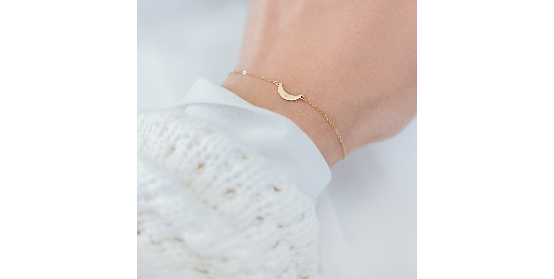 Diamond bracelet Midnight Moon