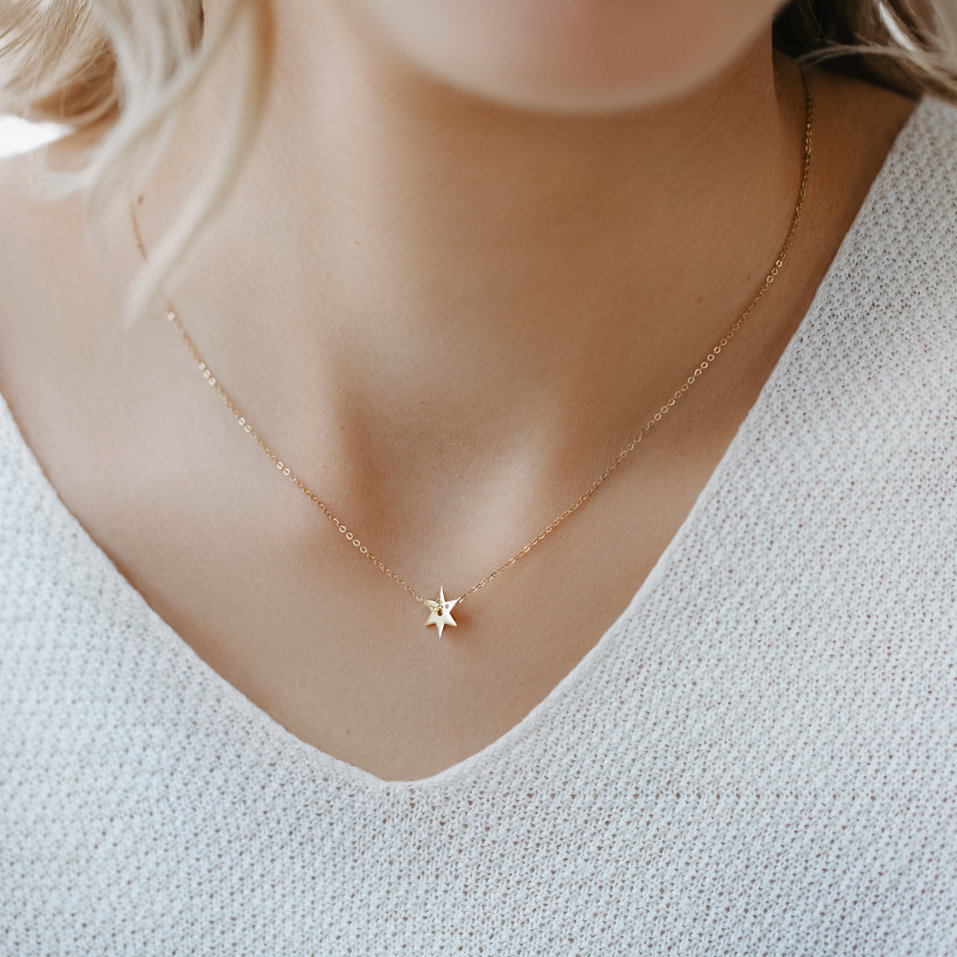 Diamond necklace Amazing Star