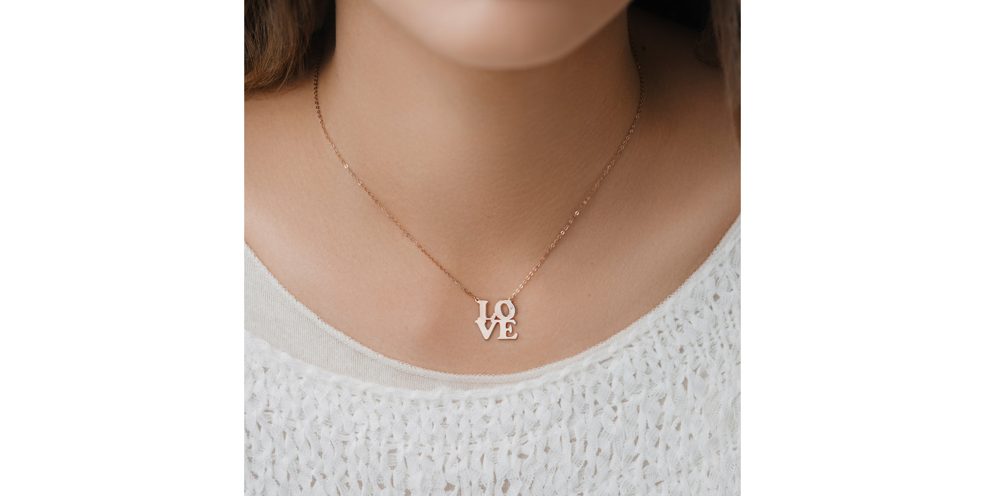 Diamond necklace Charming Amour