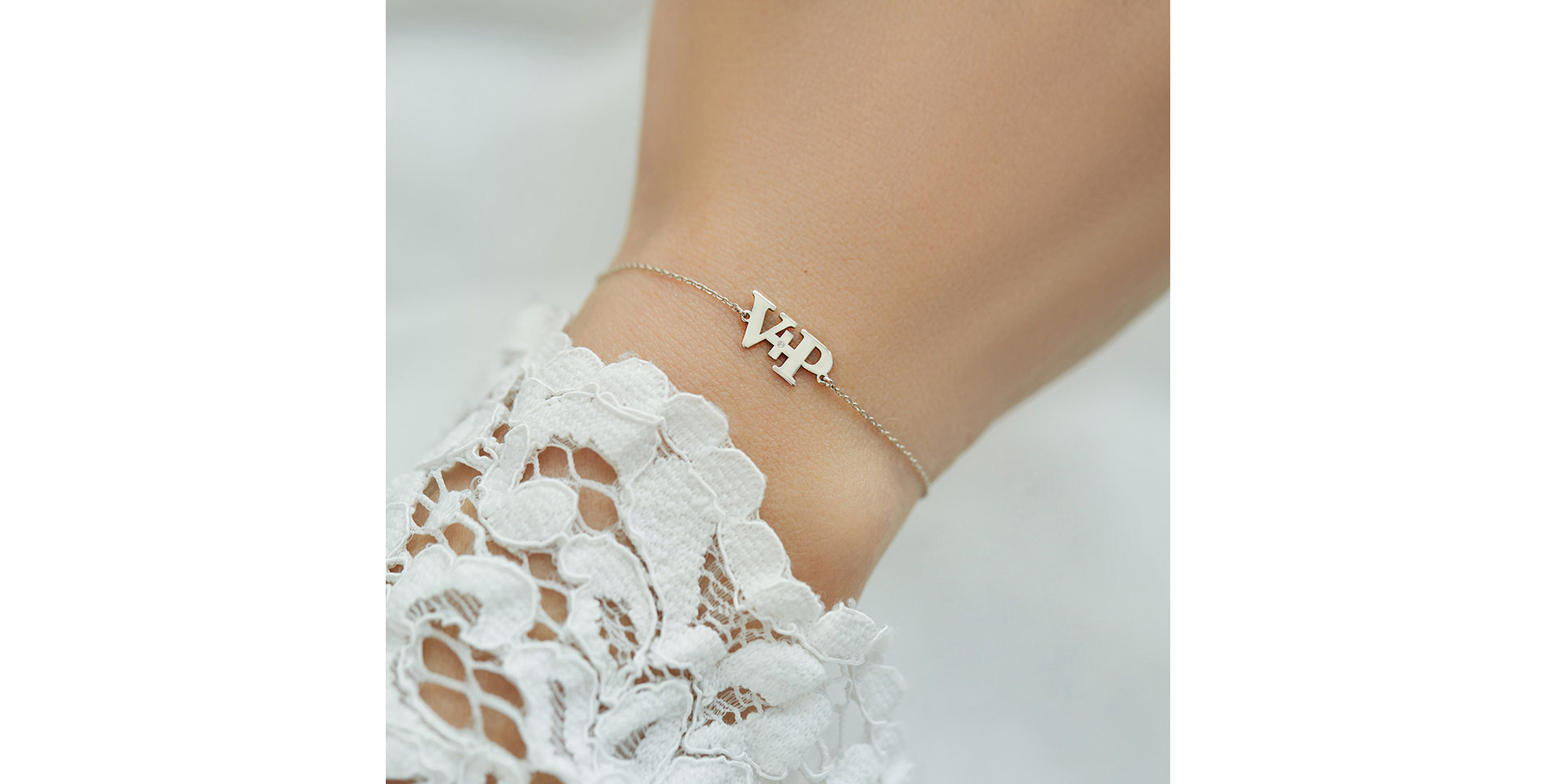 Diamond bracelet Initials