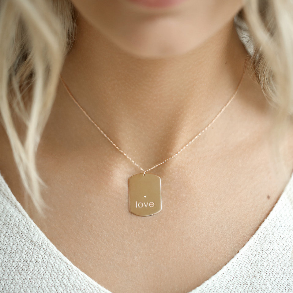 Diamond necklace Amour Pleasure