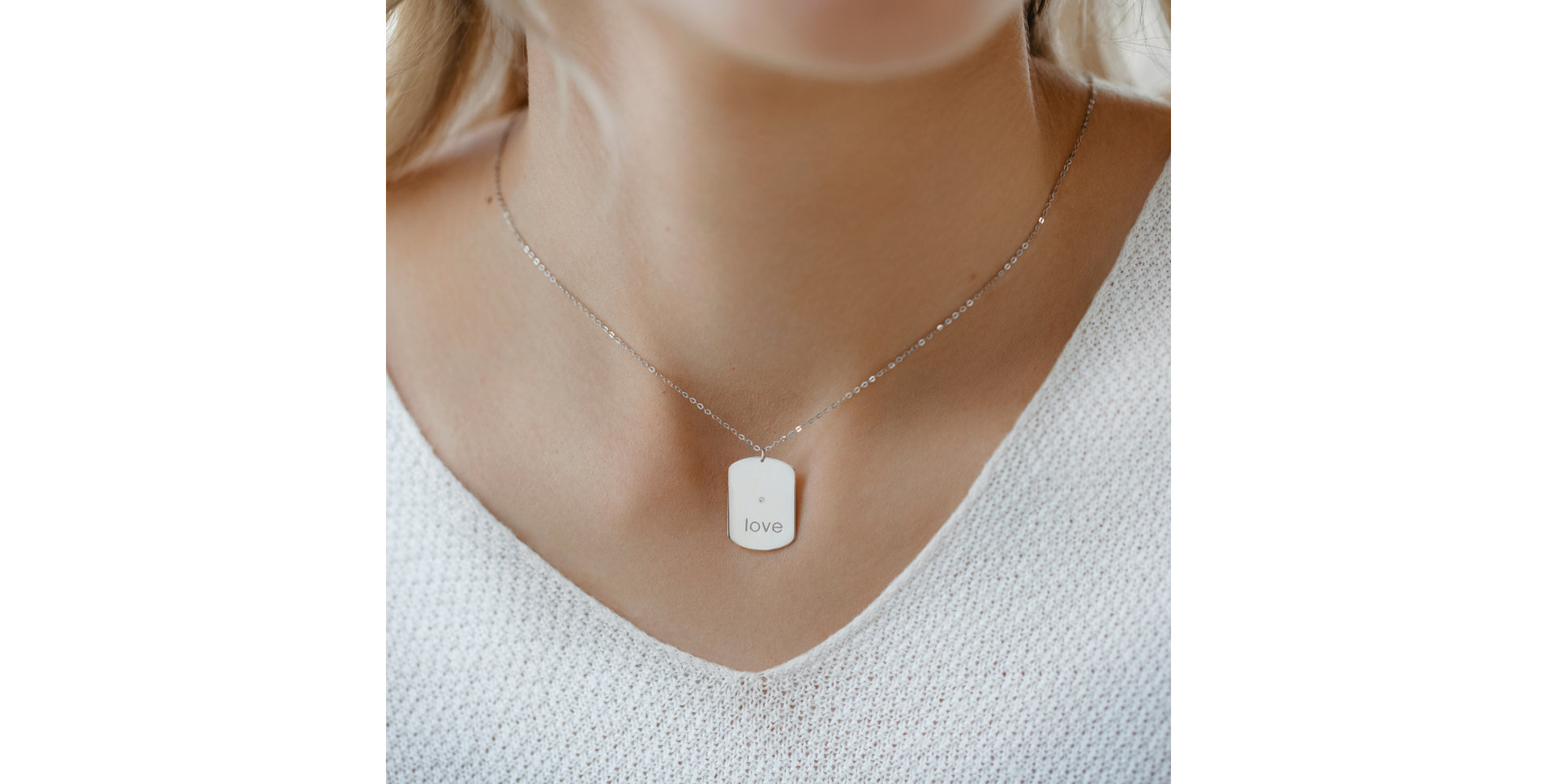 Diamond necklace My Darling