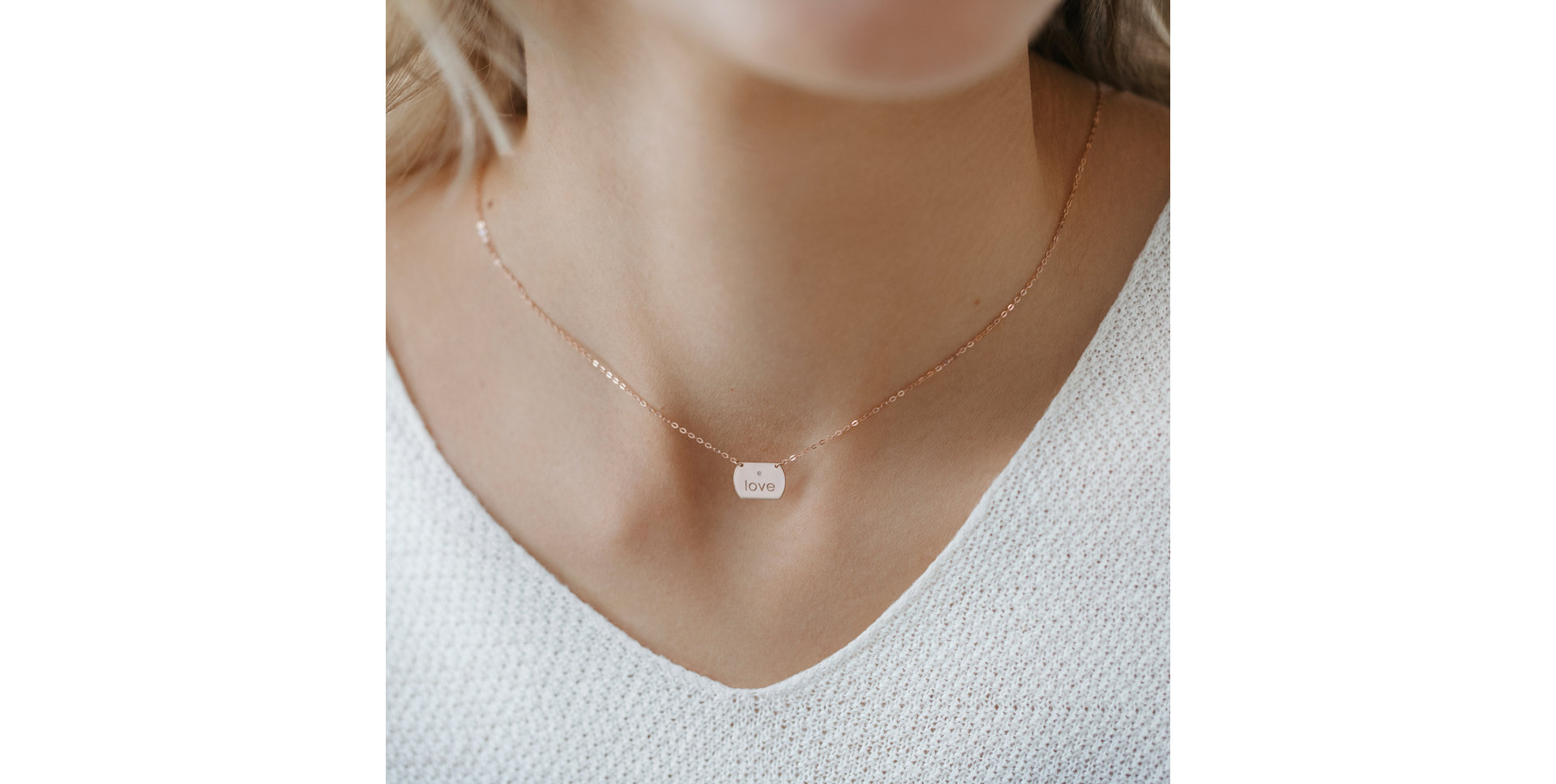 Diamond necklace Forever Amour