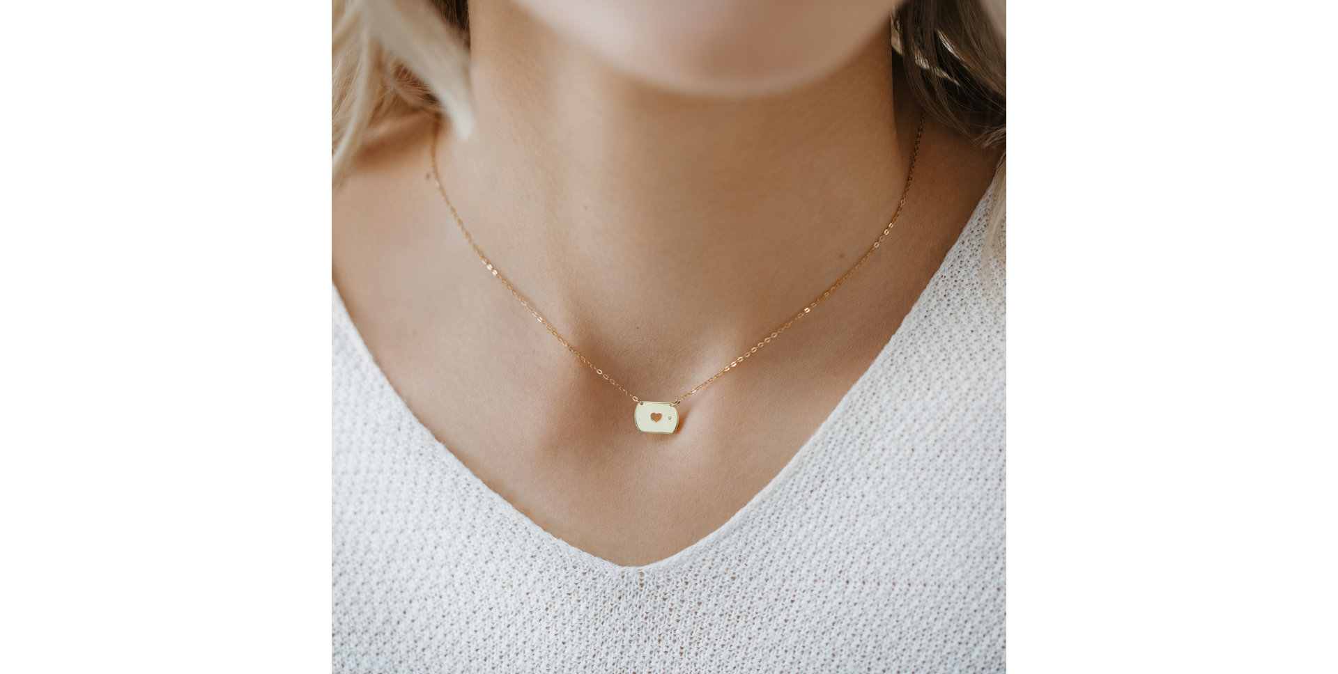 Diamond necklace Military Love