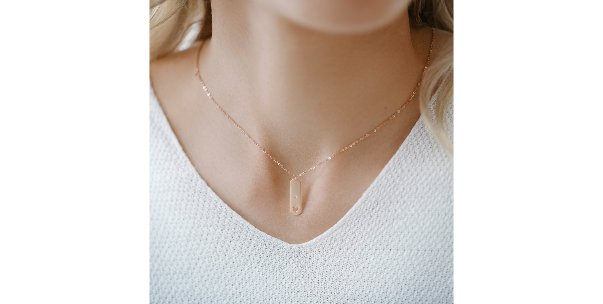 Diamond necklace Angel Amour