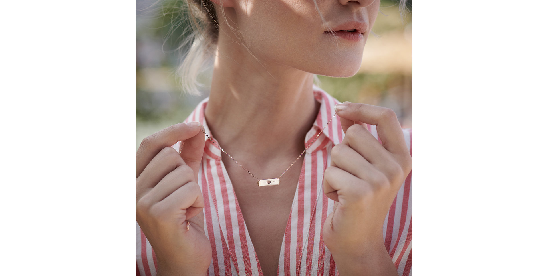 Diamond necklace Heart Love