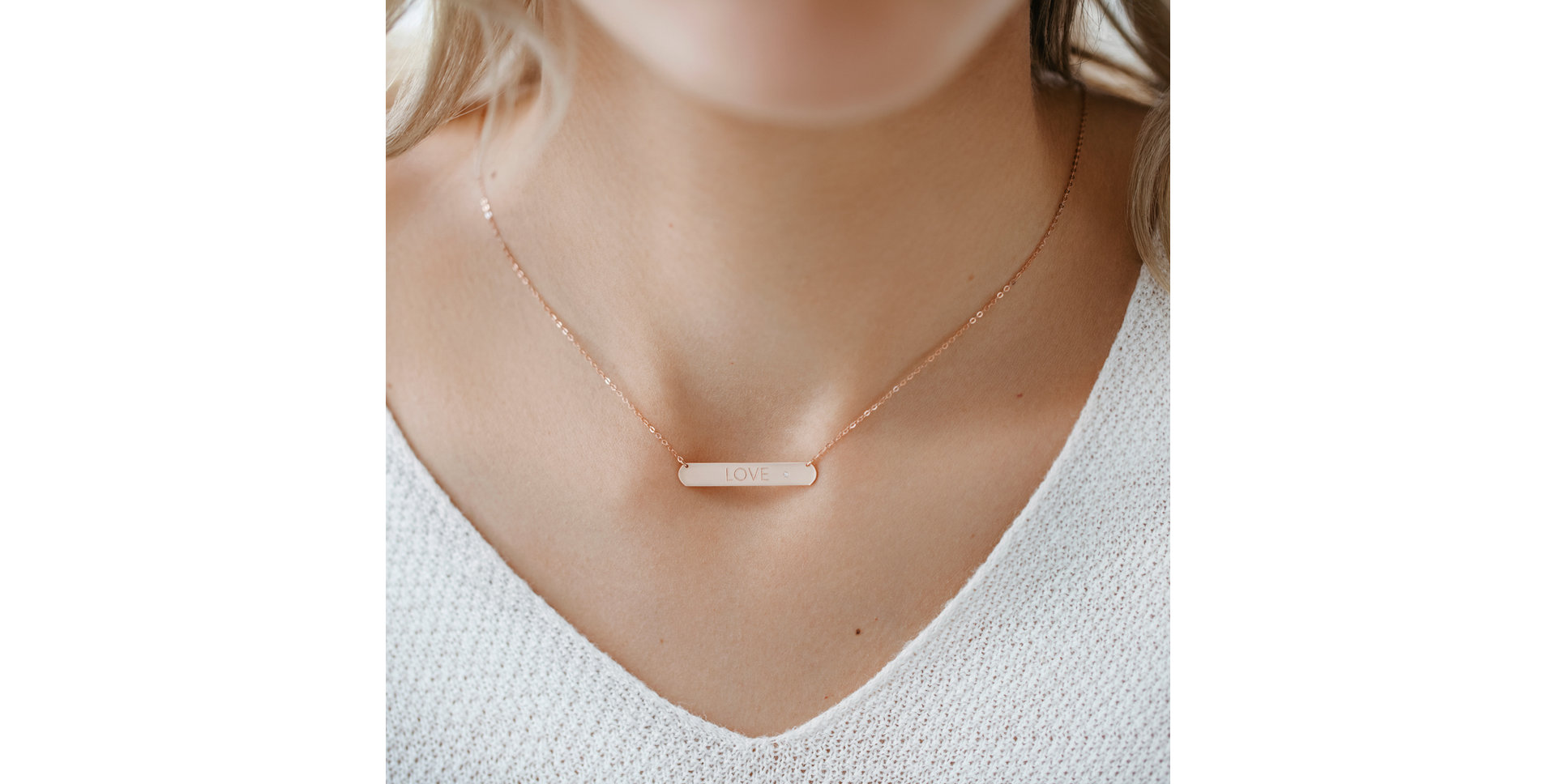 Diamond necklace Eternal Amour