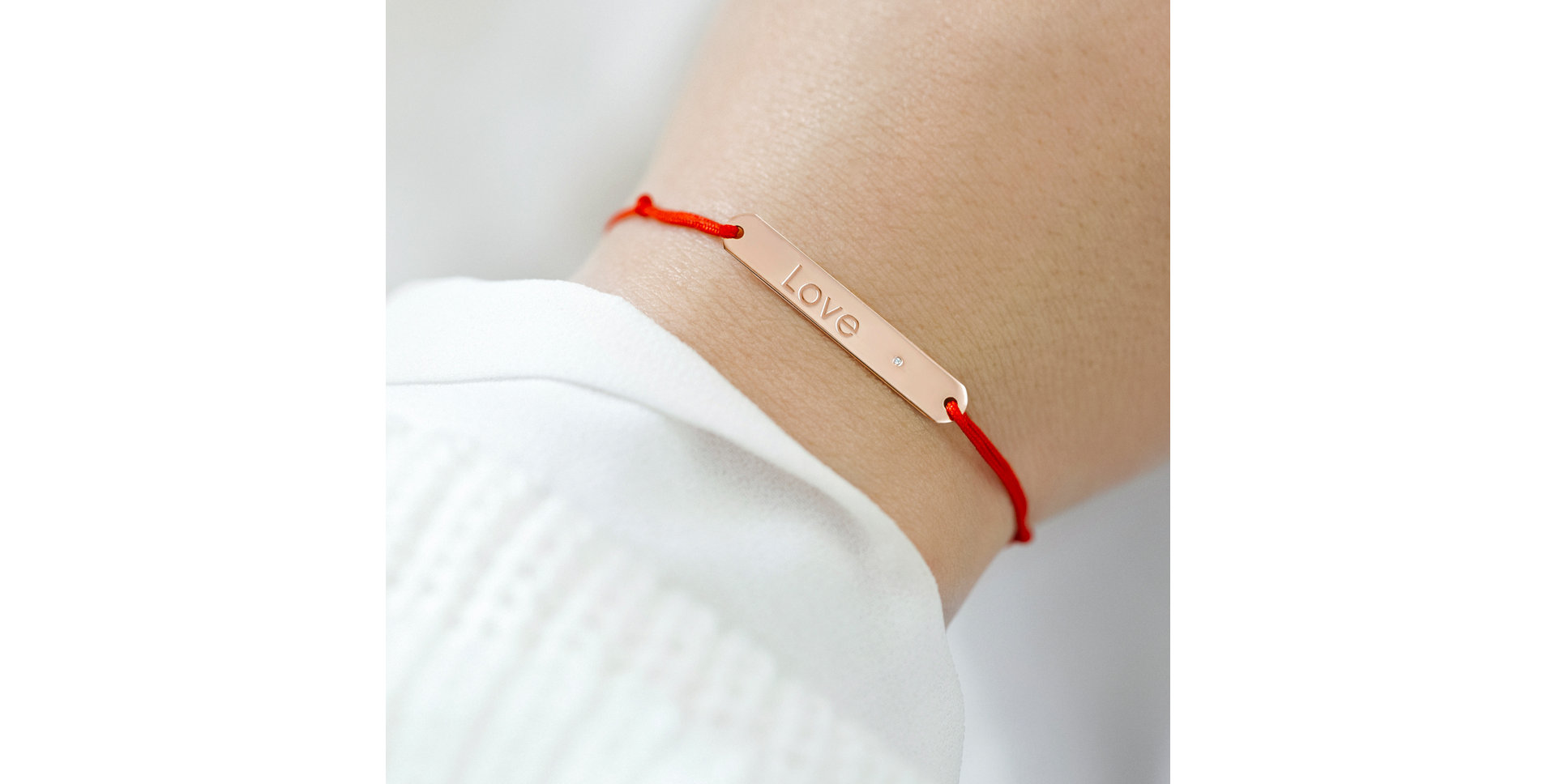 Diamond bracelet Love