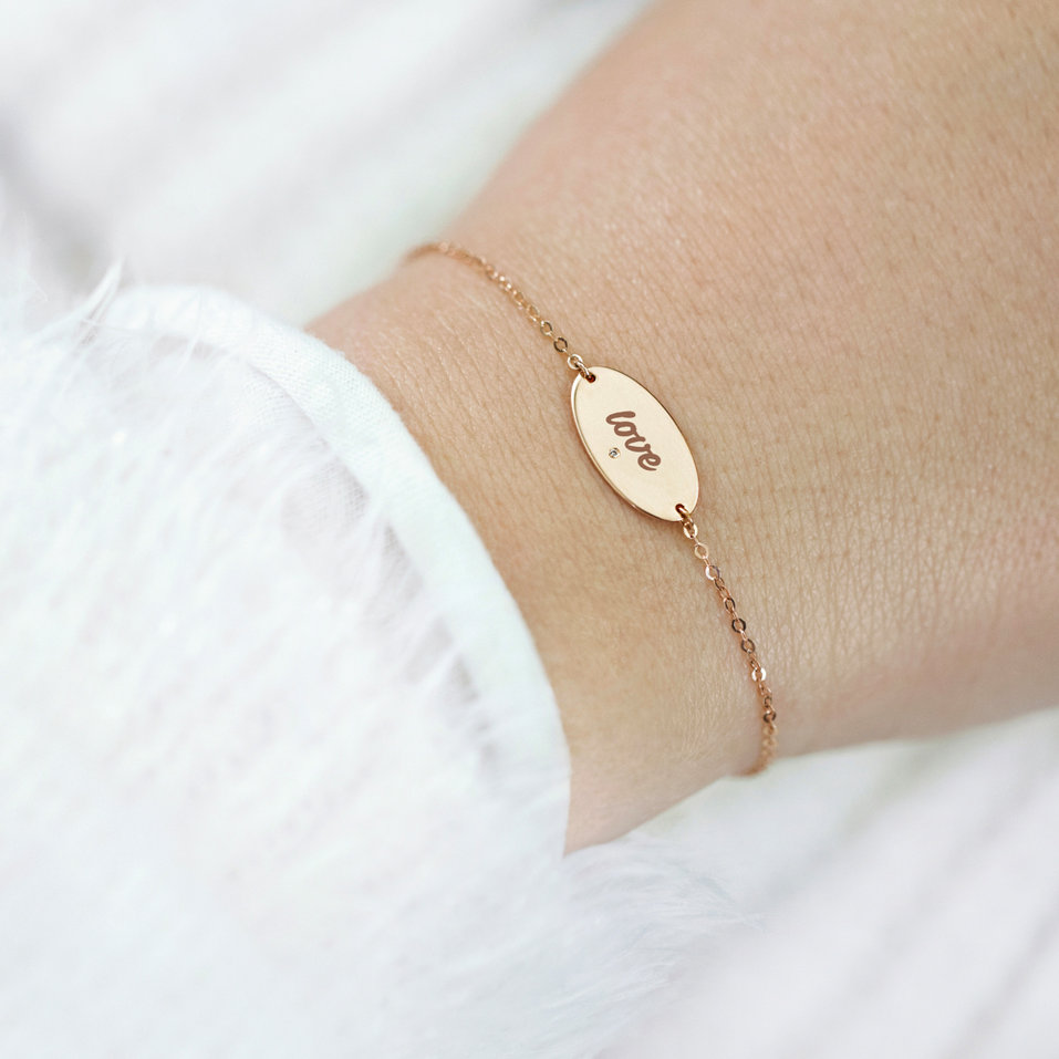 Diamond bracelet Amour Symbol