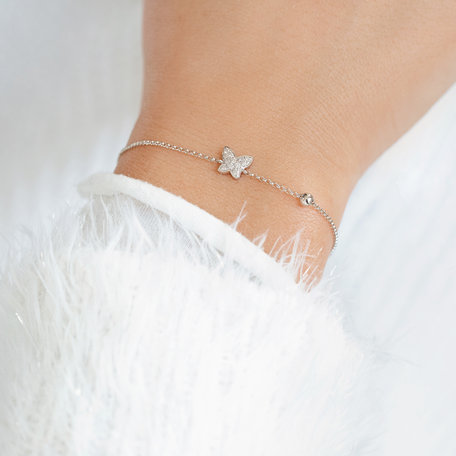 Diamond bracelet My Butterfly
