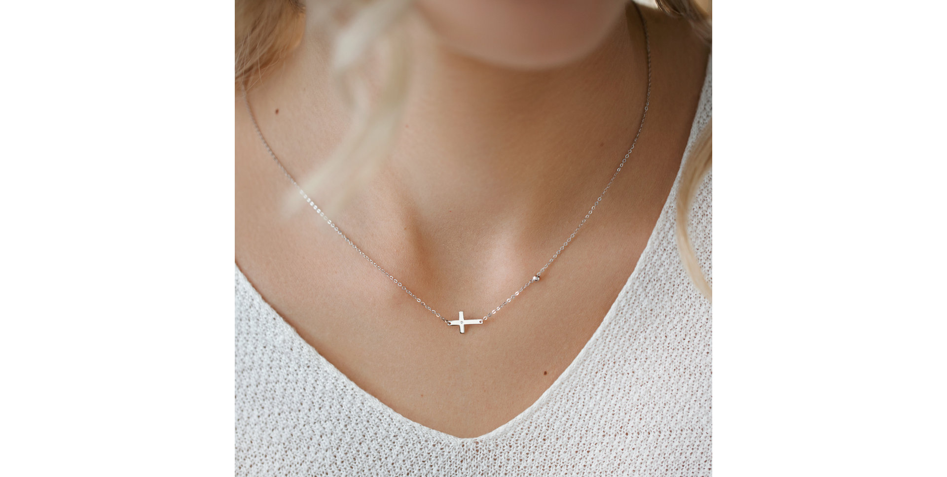 Diamond necklace Faith Diamond