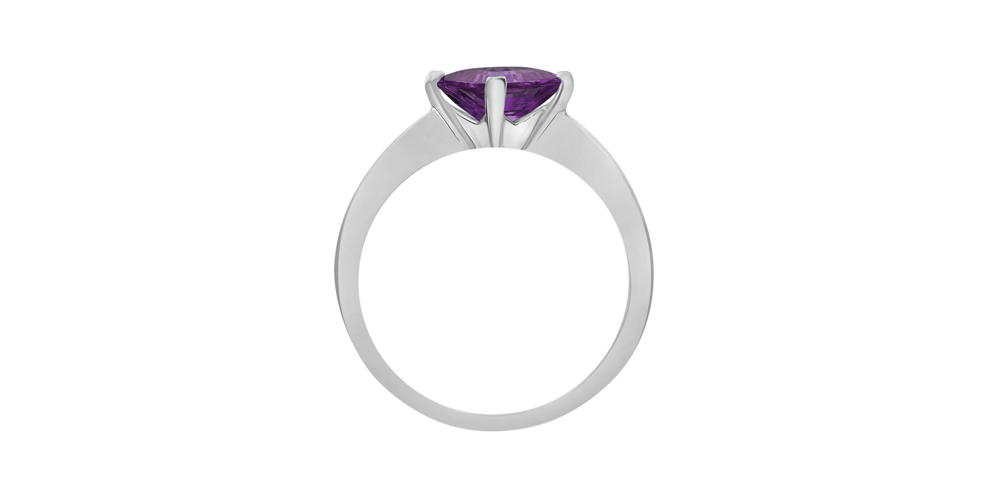 Ring with Amethyst Brazil Bonbon