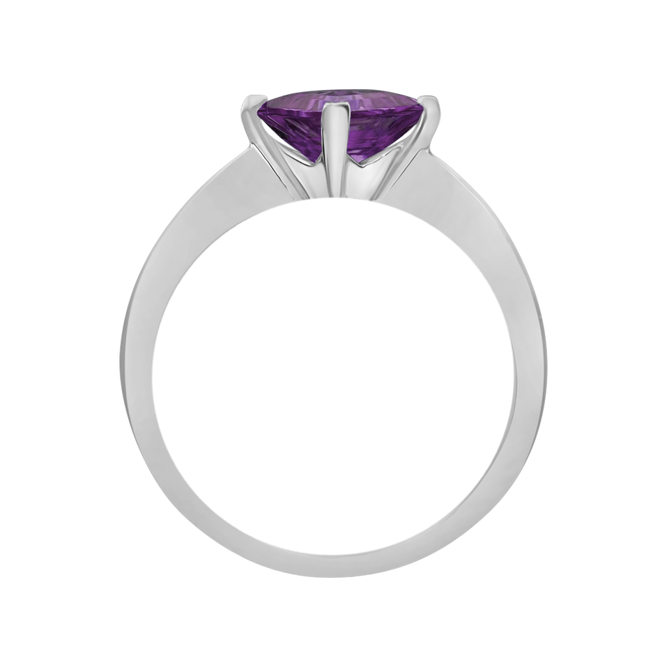 Ring with Amethyst Brazil Bonbon