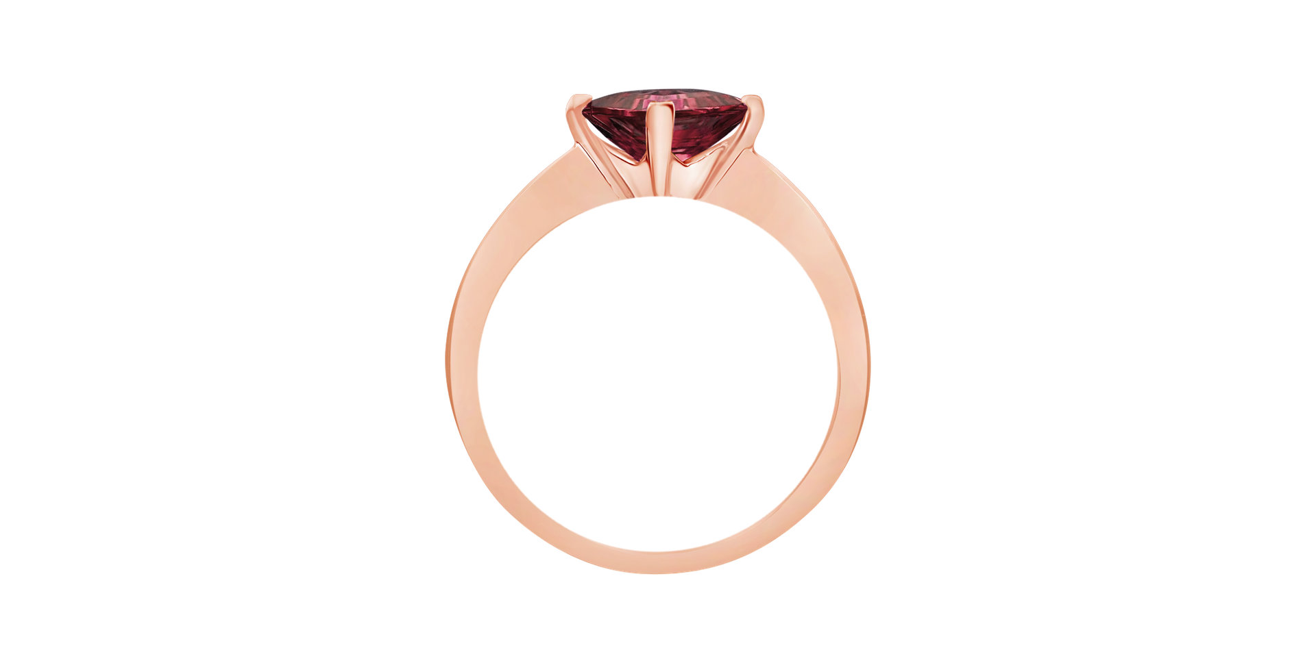 Ring with Rhodolite Bonbon