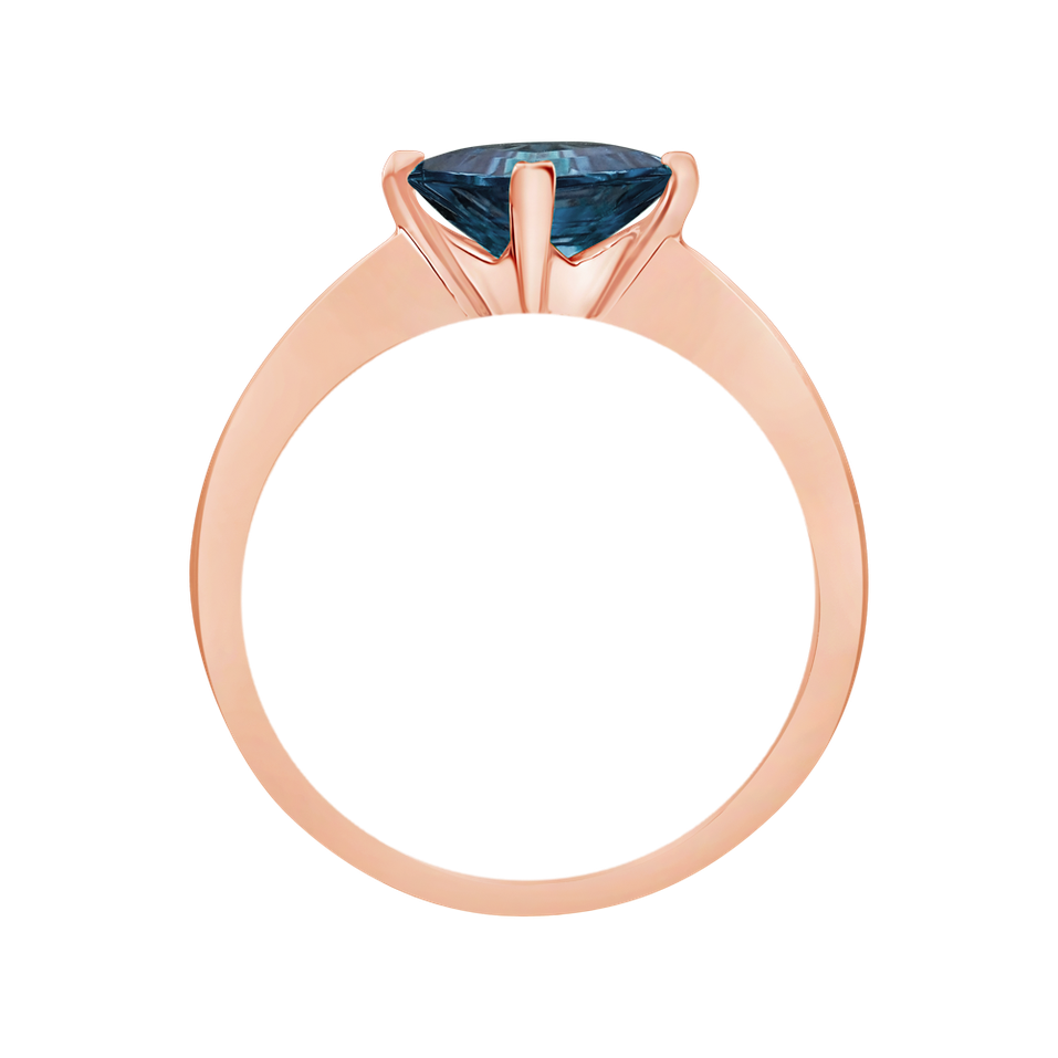 Ring with Topaz London Bonbon