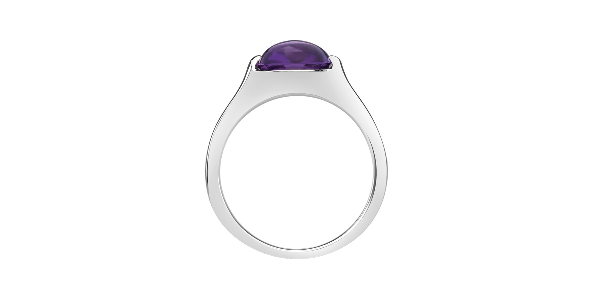 Ring with Amethyst Brazil Bonbon