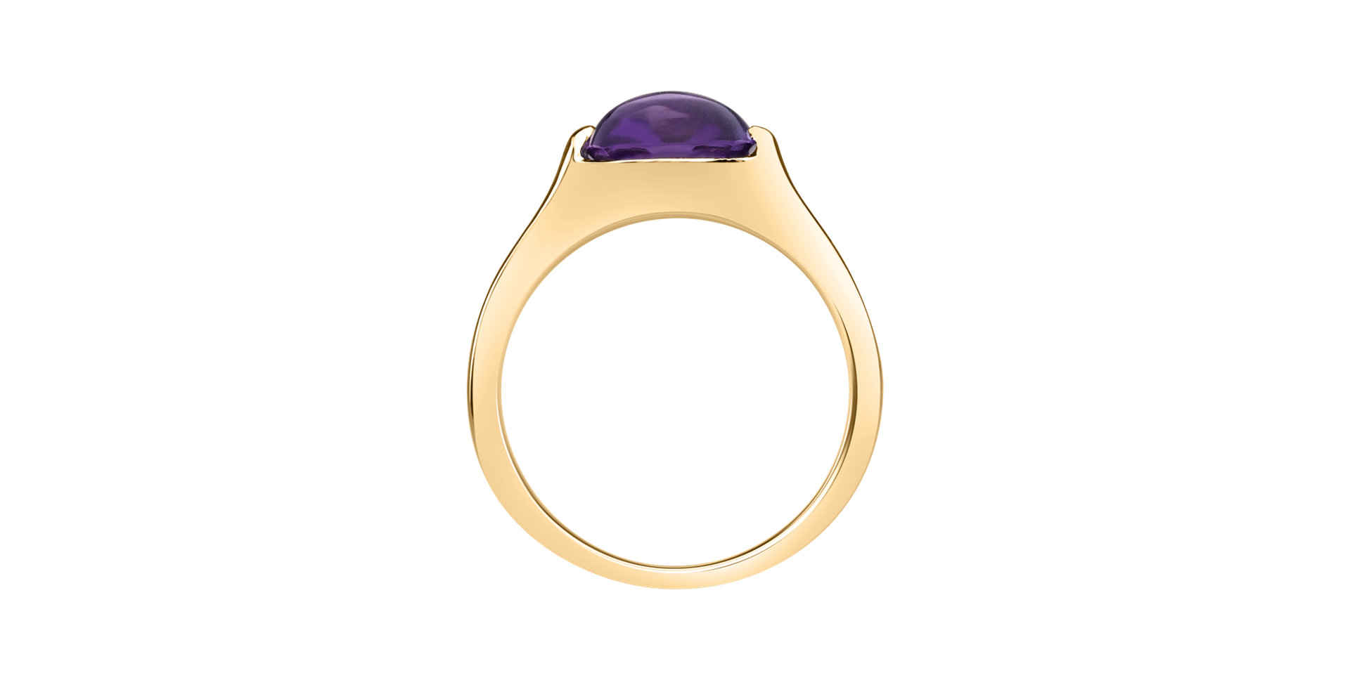 Ring with Amethyst Brazil Bonbon