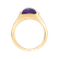 Ring with Amethyst Brazil Bonbon4