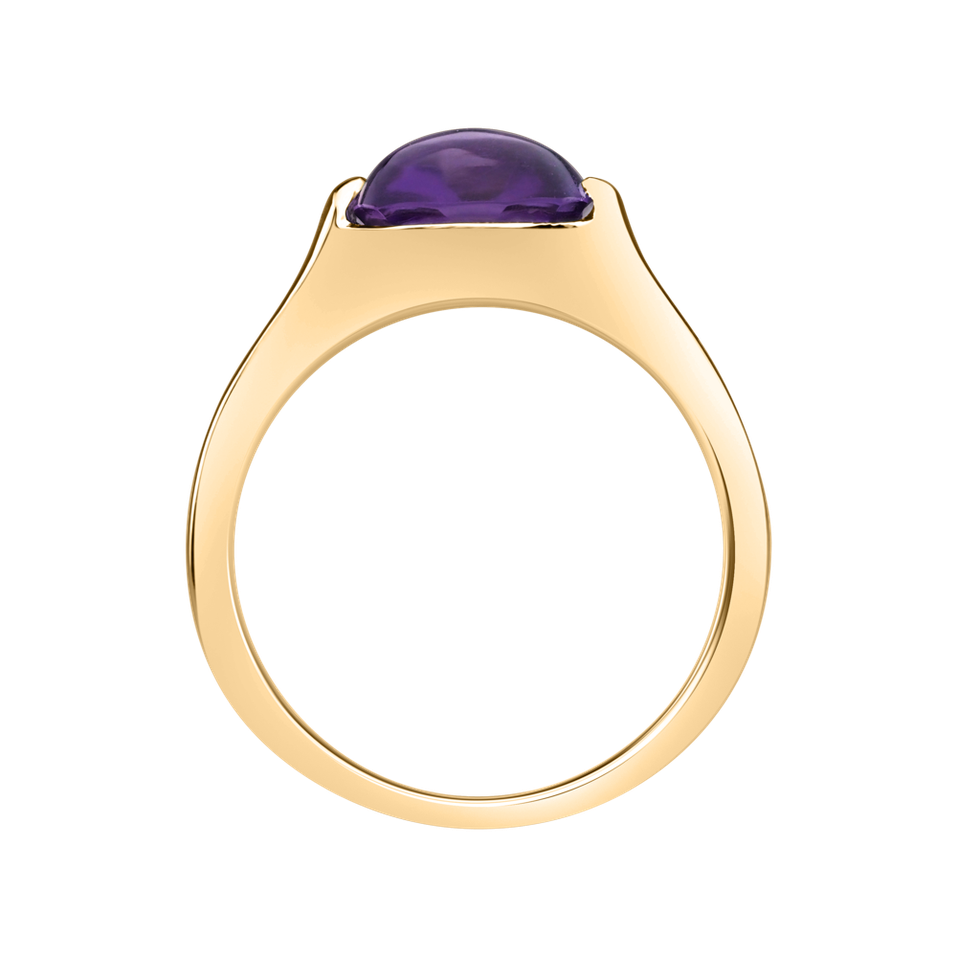 Ring with Amethyst Brazil Bonbon