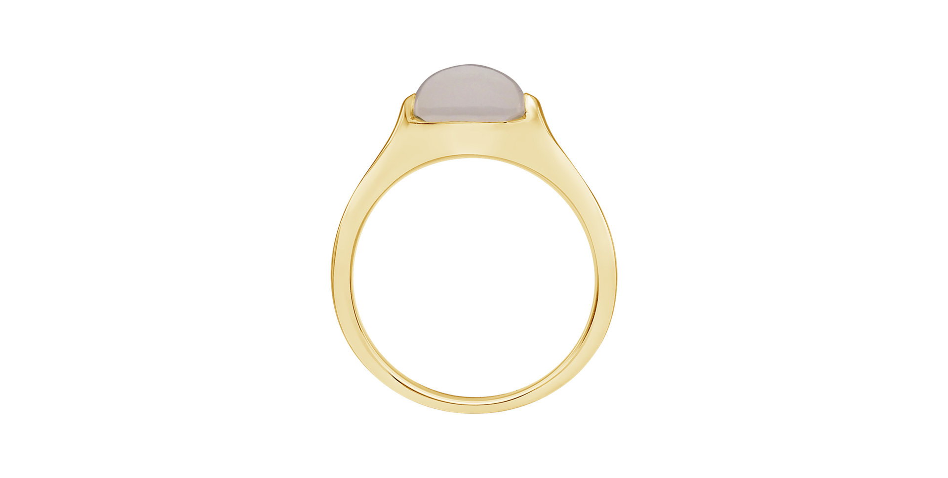 Ring with Moonstone White Bonbon