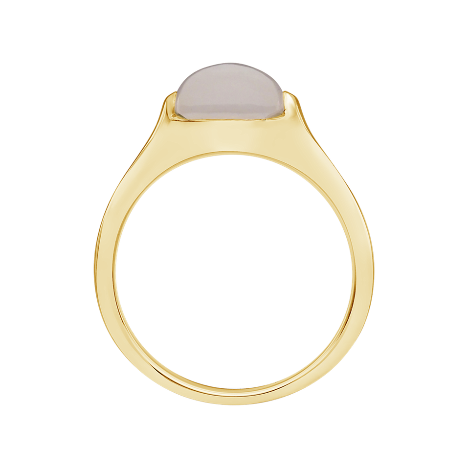 Ring with Moonstone White Bonbon