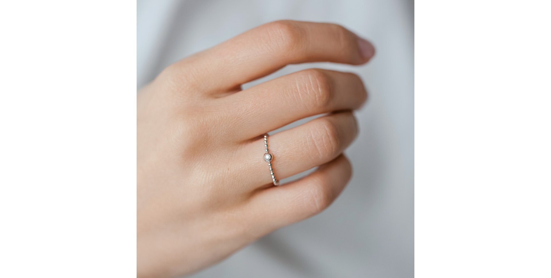 Diamond ring Bubble Kiss