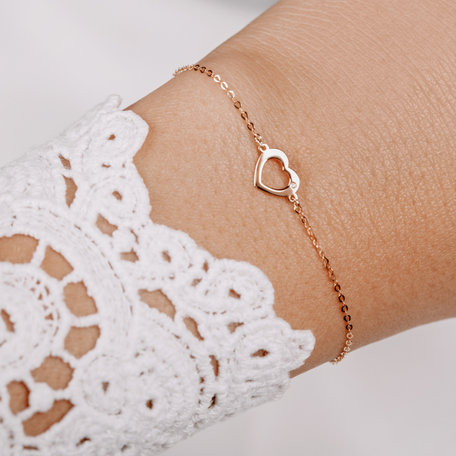 Diamond bracelet Hearts