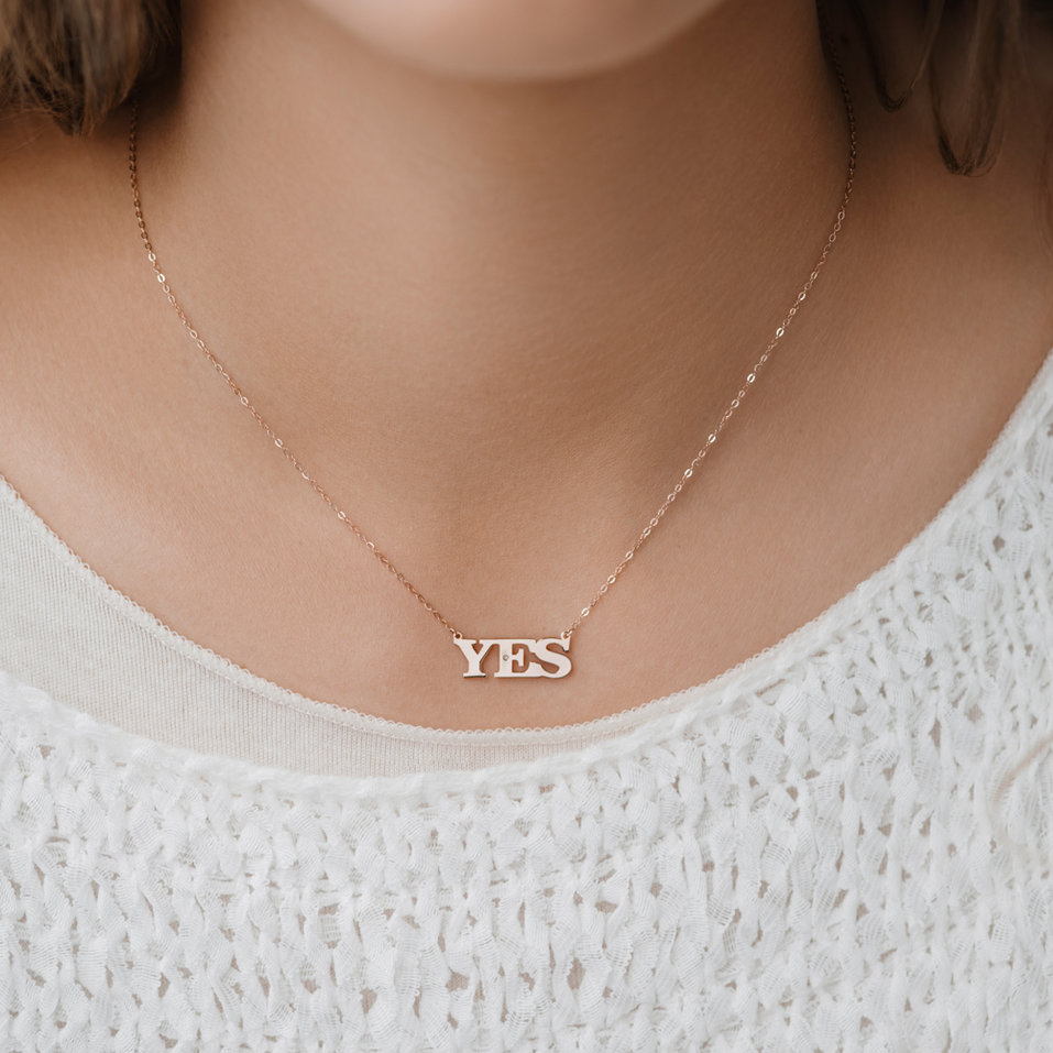 Diamond necklace YES