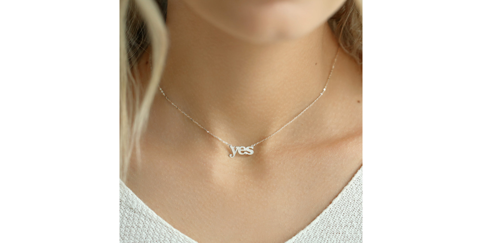 Diamond necklace YES