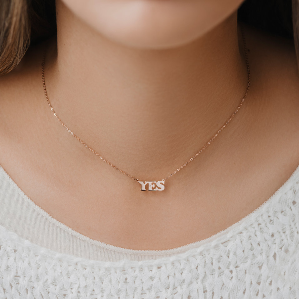 Diamond necklace YES