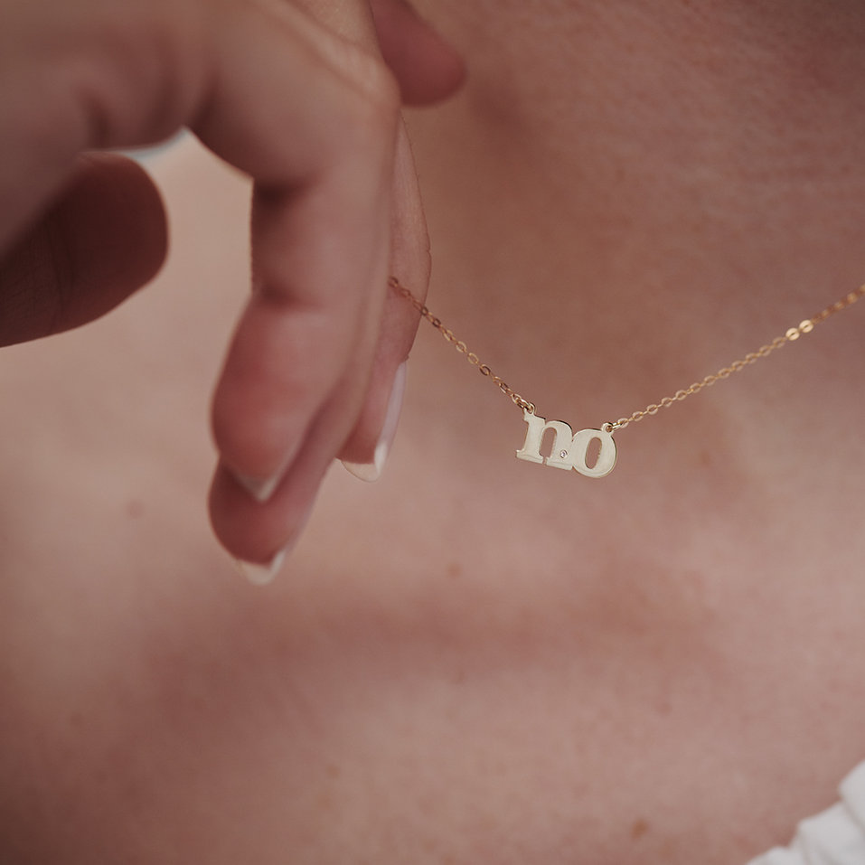 Diamond necklace NO
