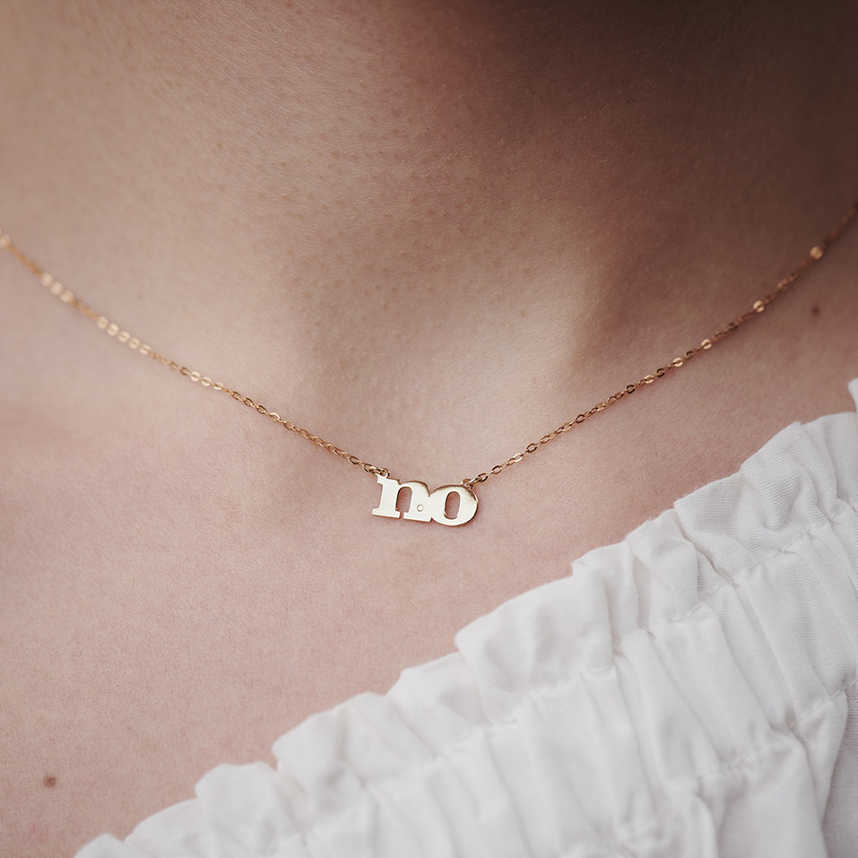 Diamond necklace NO