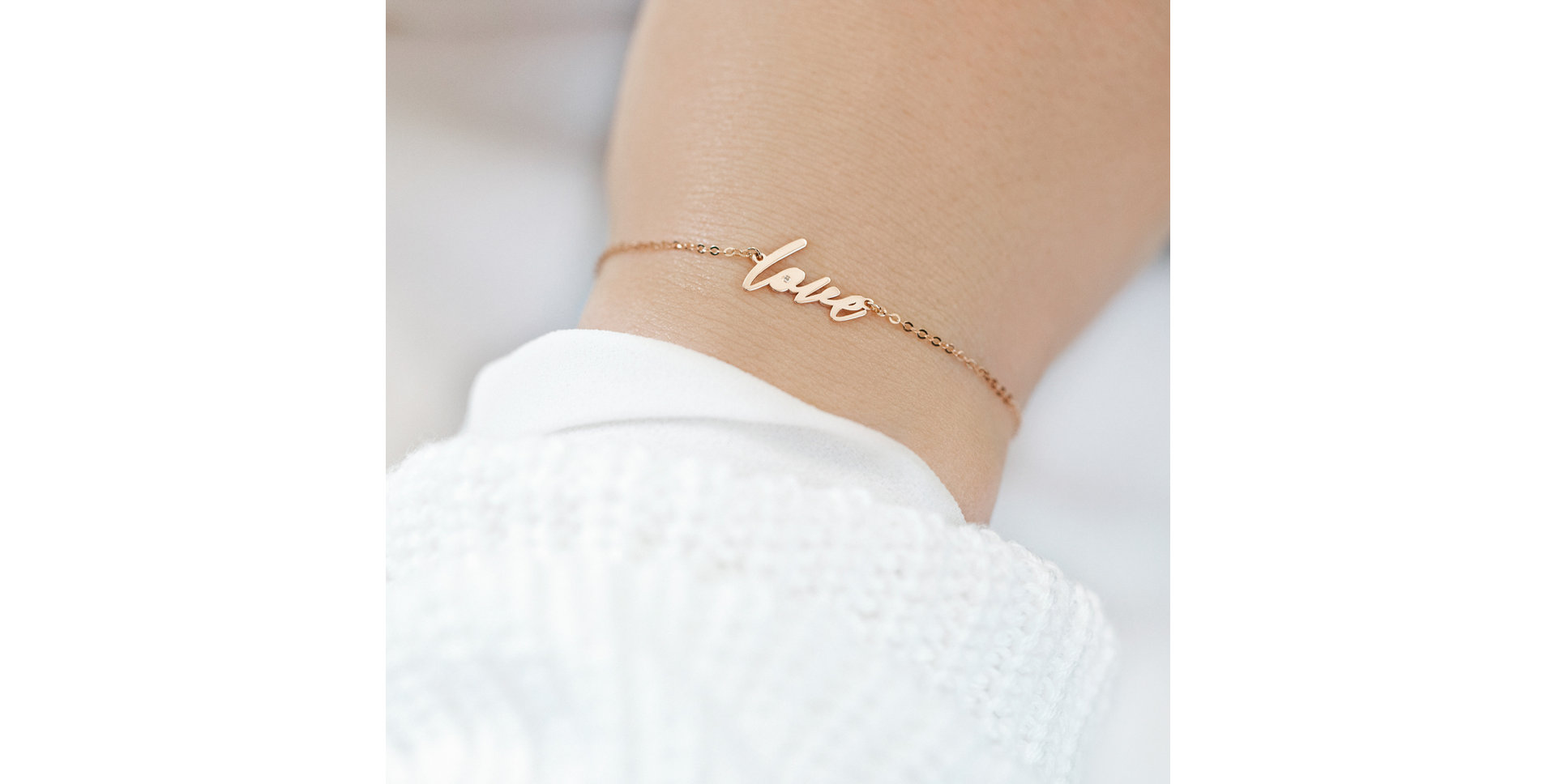 Diamond bracelet Love Maker
