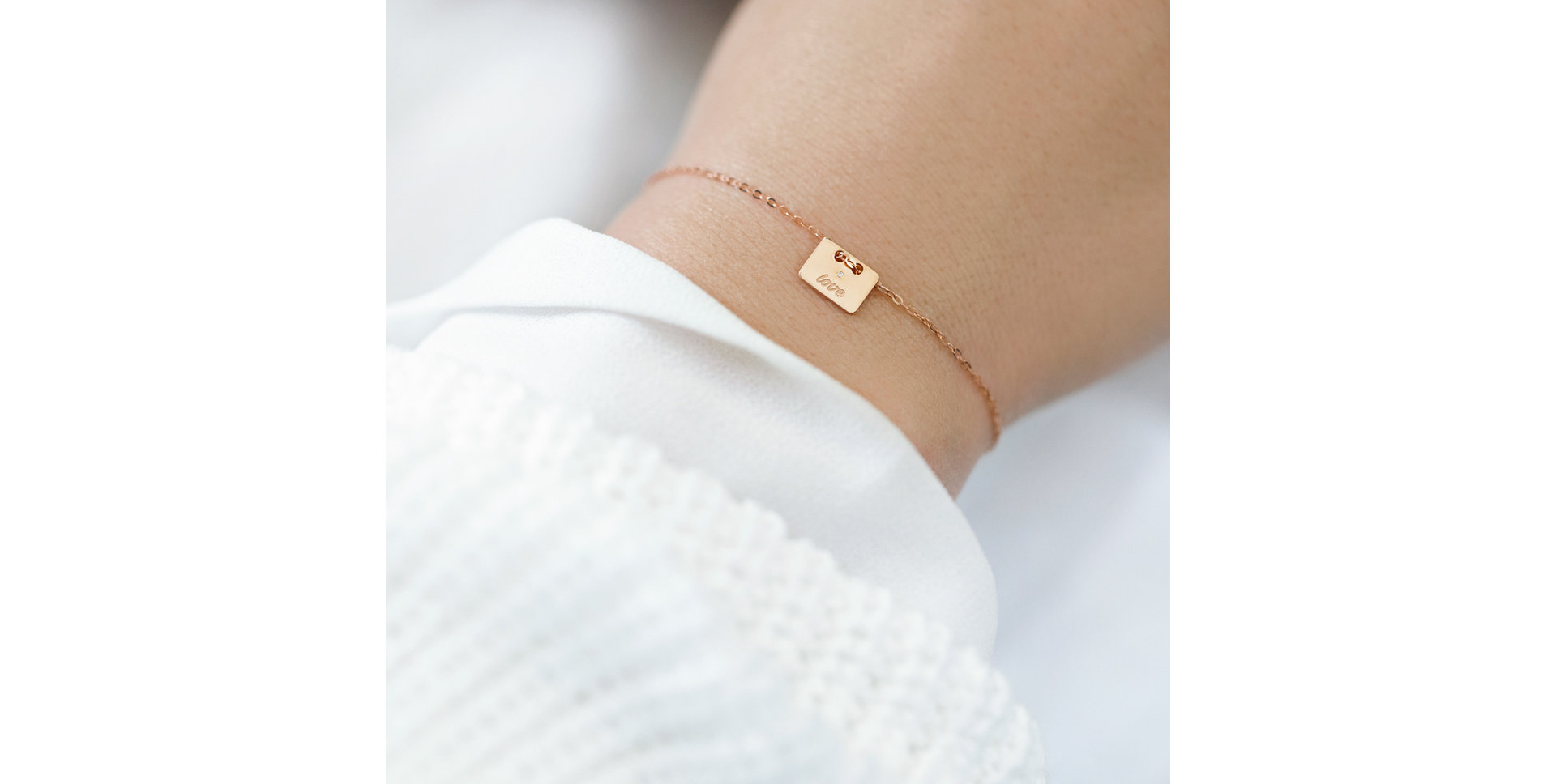 Diamond bracelet Stamp Mini