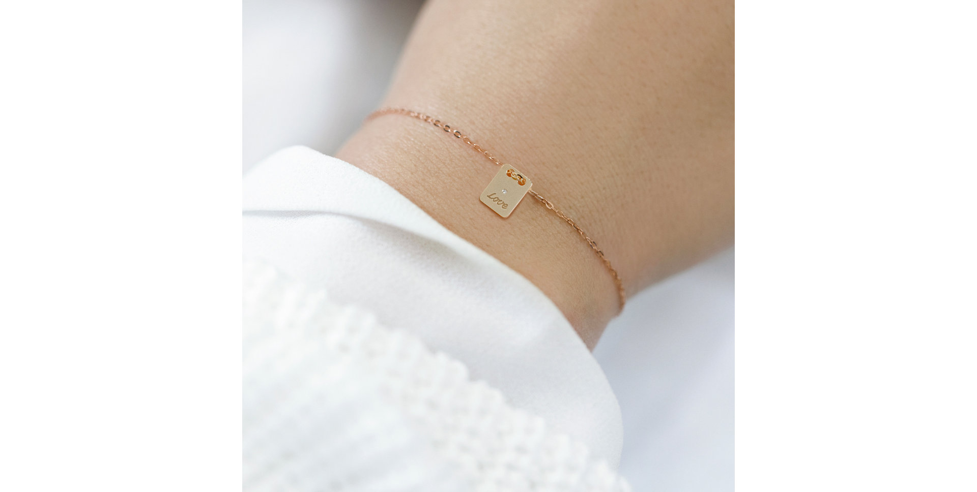 Diamond bracelet Military Mini