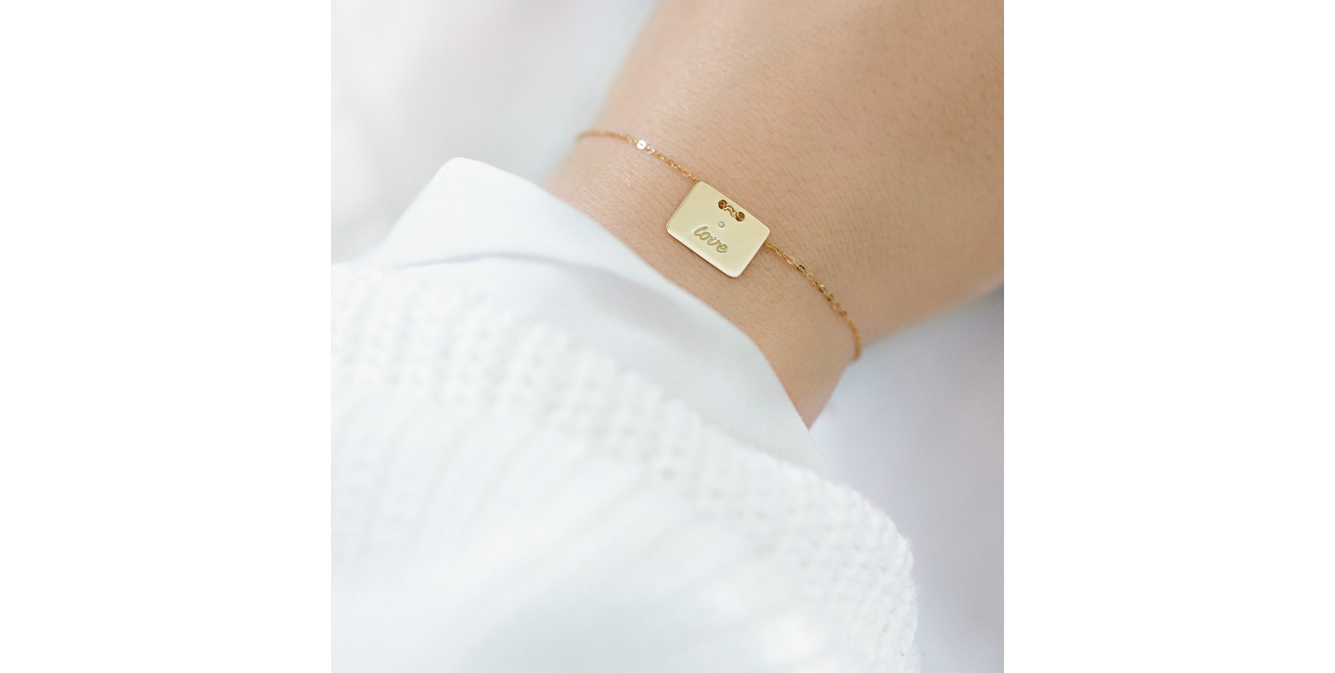 Diamond bracelet Military