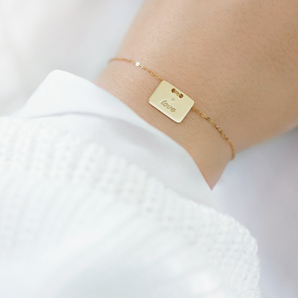 Diamond bracelet Military