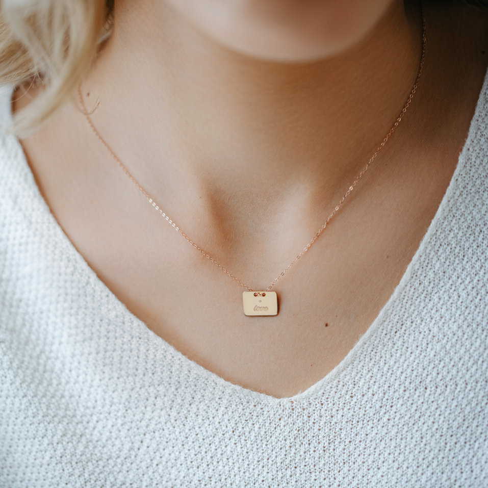 Diamond necklace Military Amour