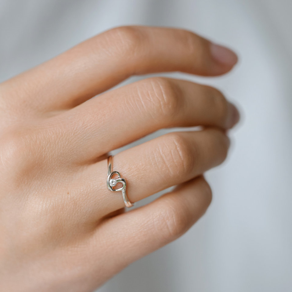 Diamond ring Love Message