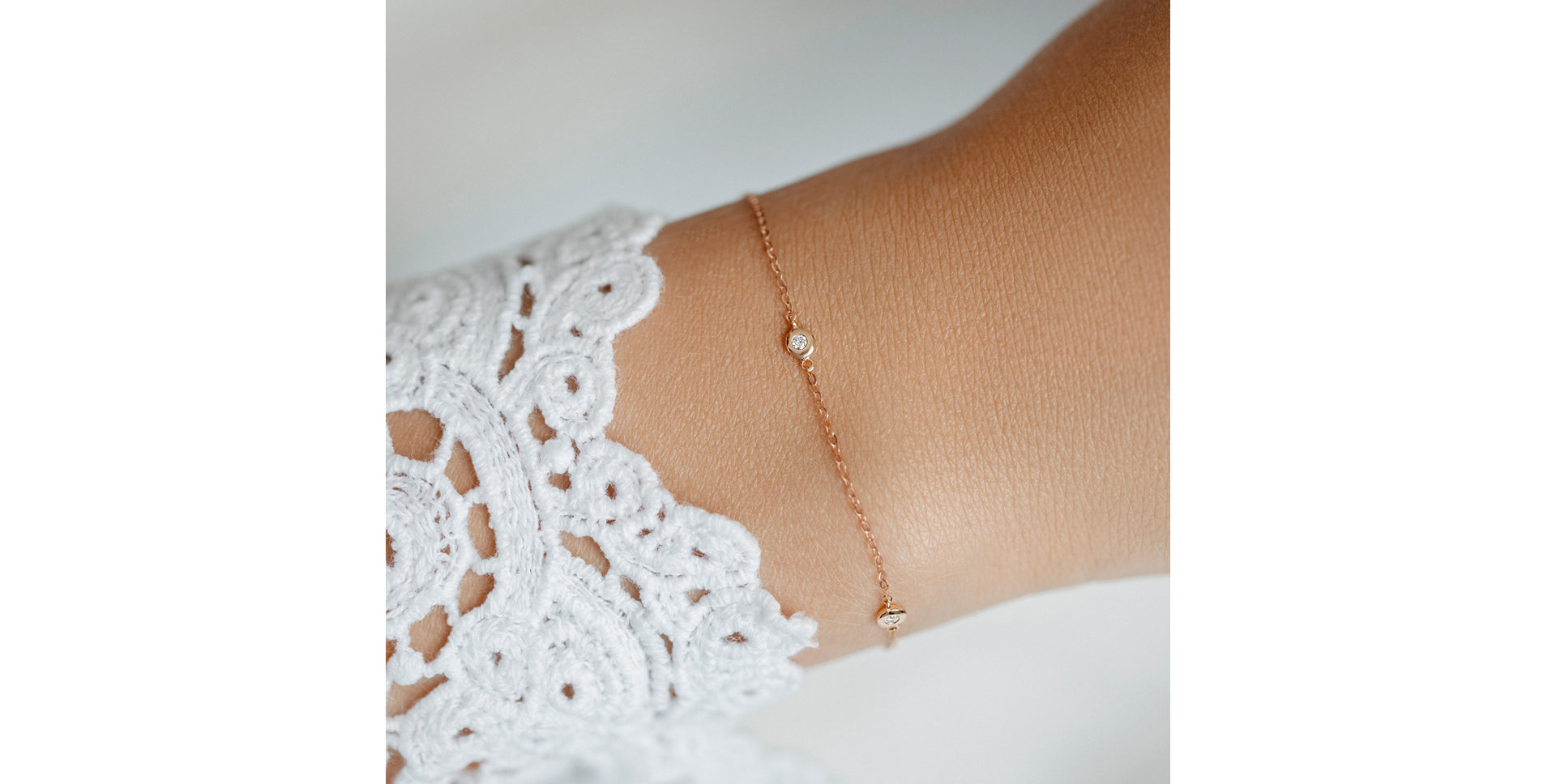 Diamond bracelet Dots