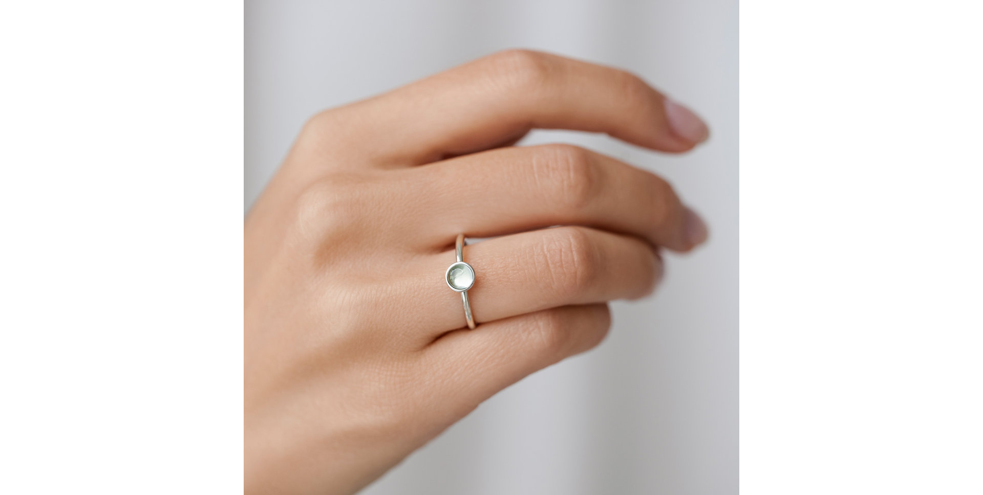 Ring with Topaz Swiss Bonbon