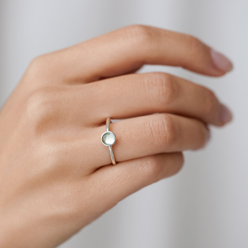 Ring with Topaz Swiss Bonbon