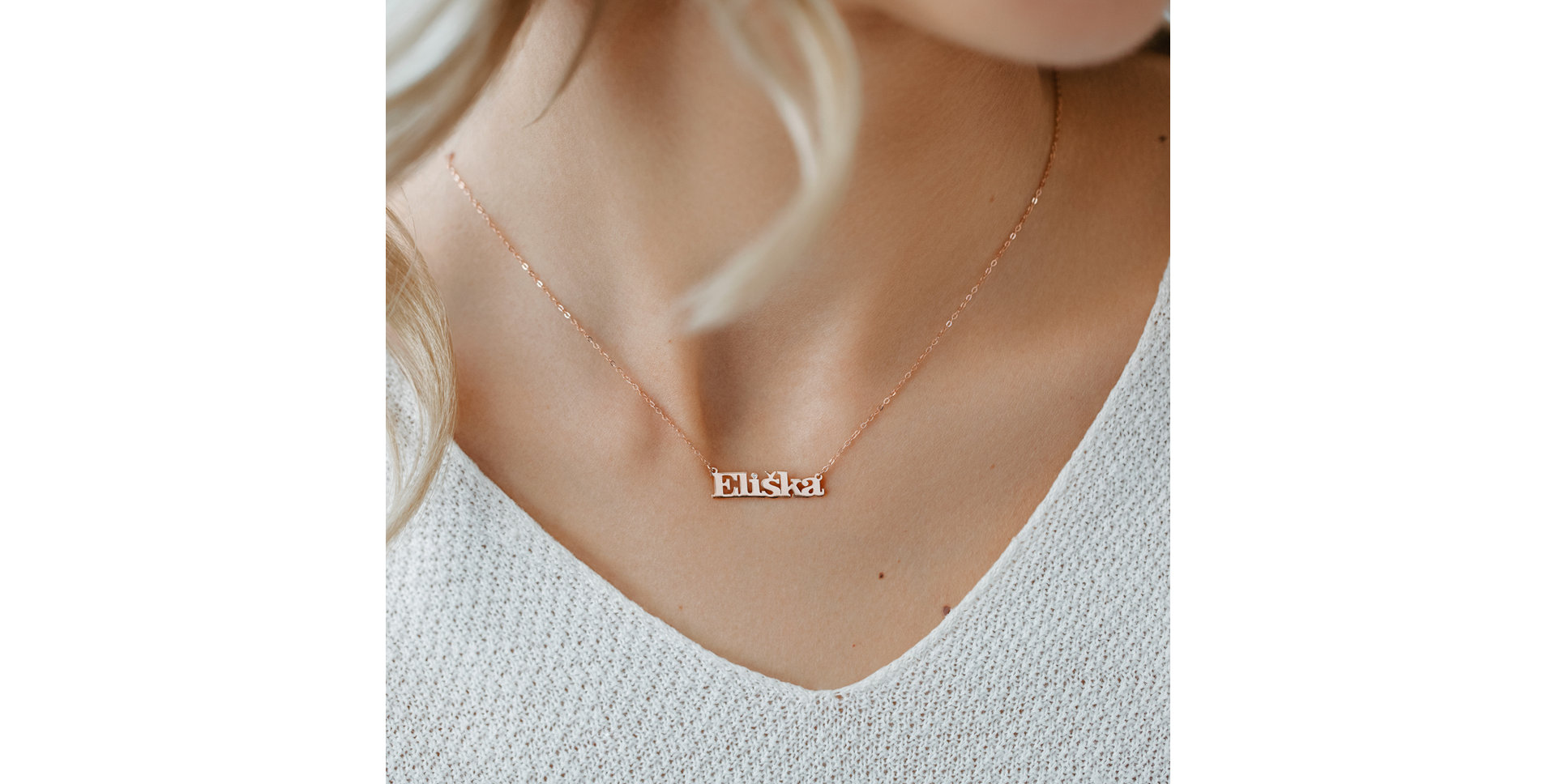 Diamond necklace Classic name