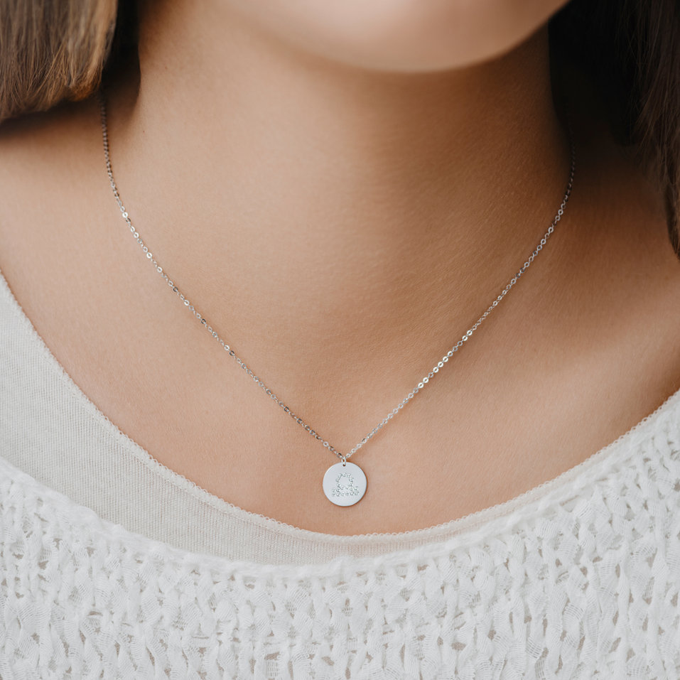 Diamond necklace Gemini