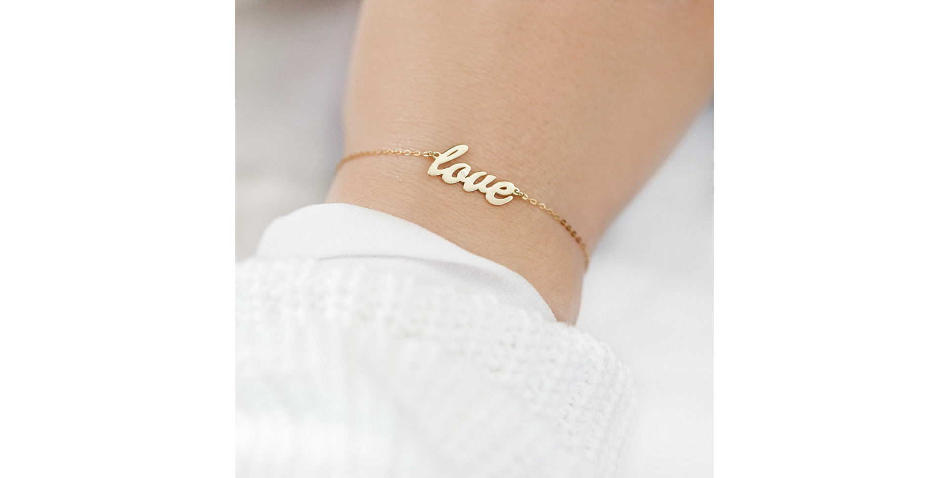 Diamond bracelet Love