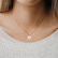 Diamond necklace Love4