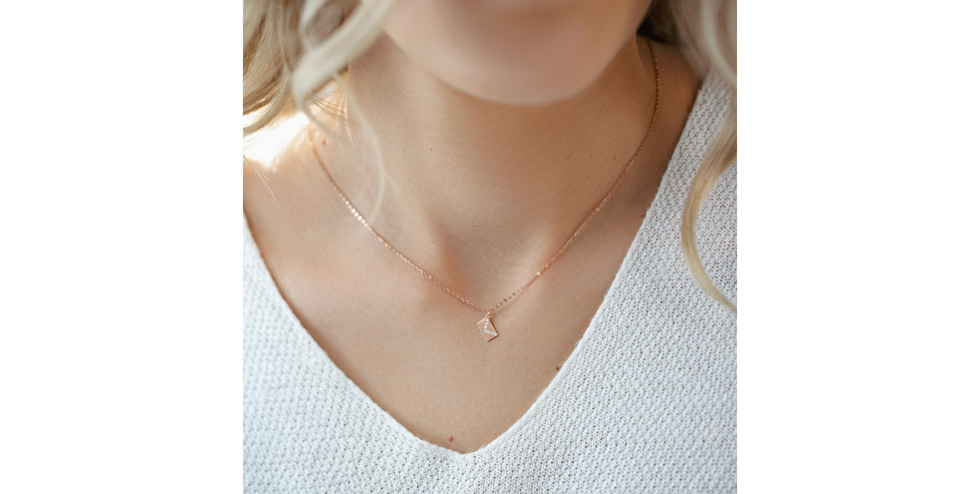 Diamond necklace Diamond Envelope