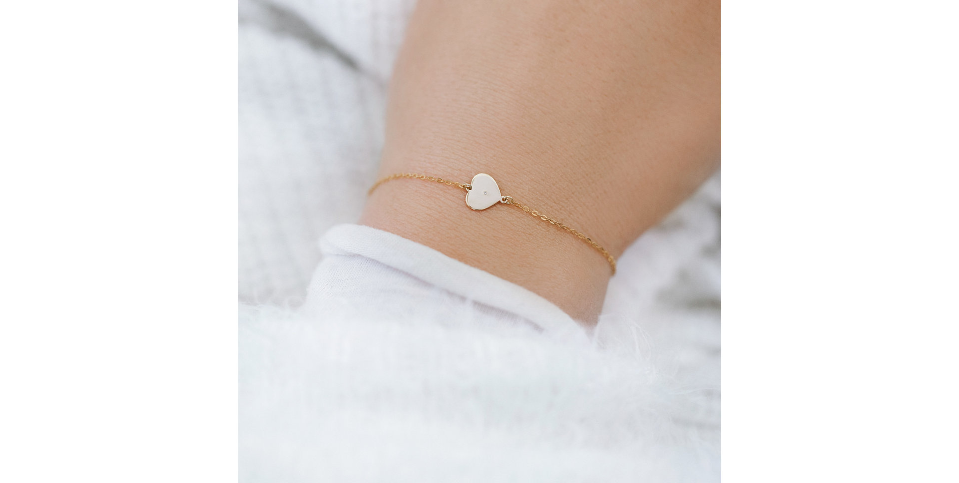 Diamond bracelet Diamond Heart